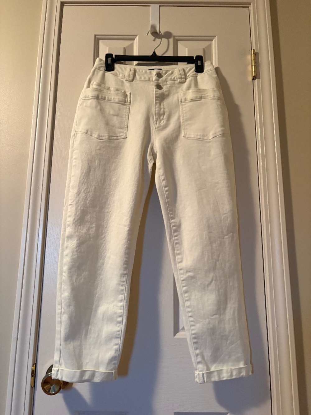 Flamingals Size Small (4/6) Beige Crop Pants